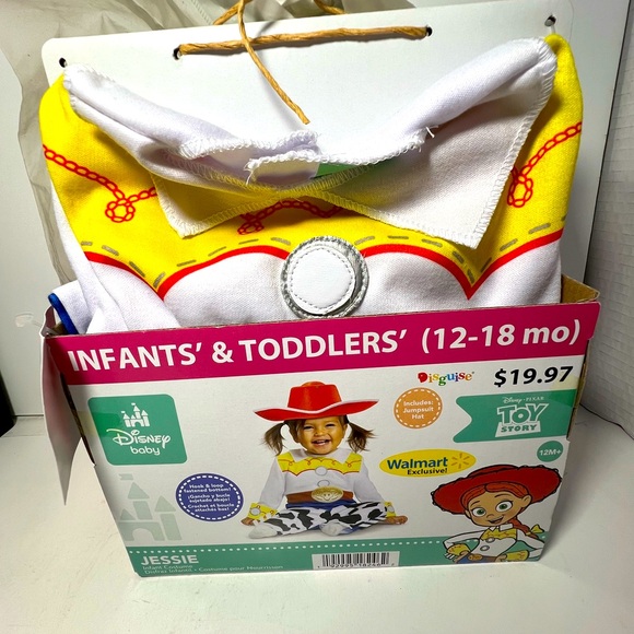 NWT Disney Baby Toy Story Jessie Toddler 12-18 Months Dress Up Halloween Costume - Picture 1 of 8